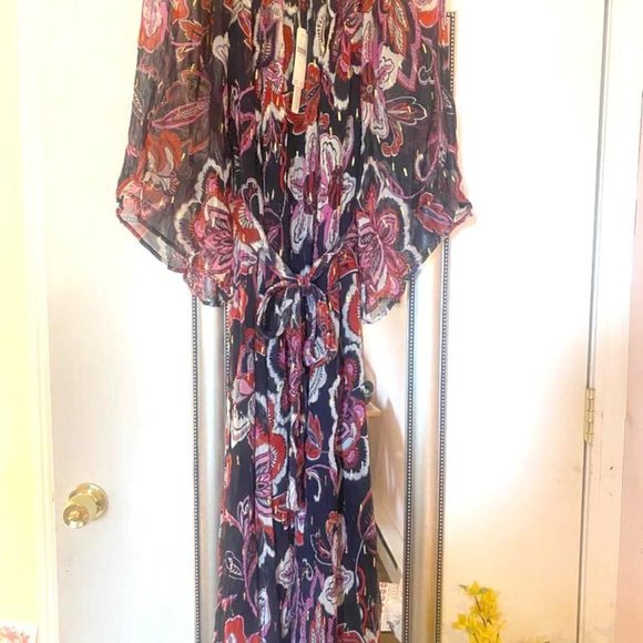 Anthropologie Sweeping Off-The-Shoulder Maxi Dress - Picture 10 of 16